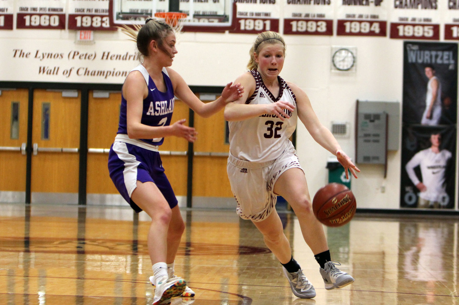 Ashland at Menomonie girls basketball 12-27-19